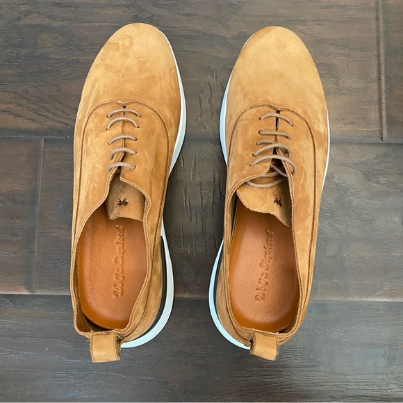 Wolf & shepherd crossover leather upper lace up dress shoe  men’s size 11 main image 6
